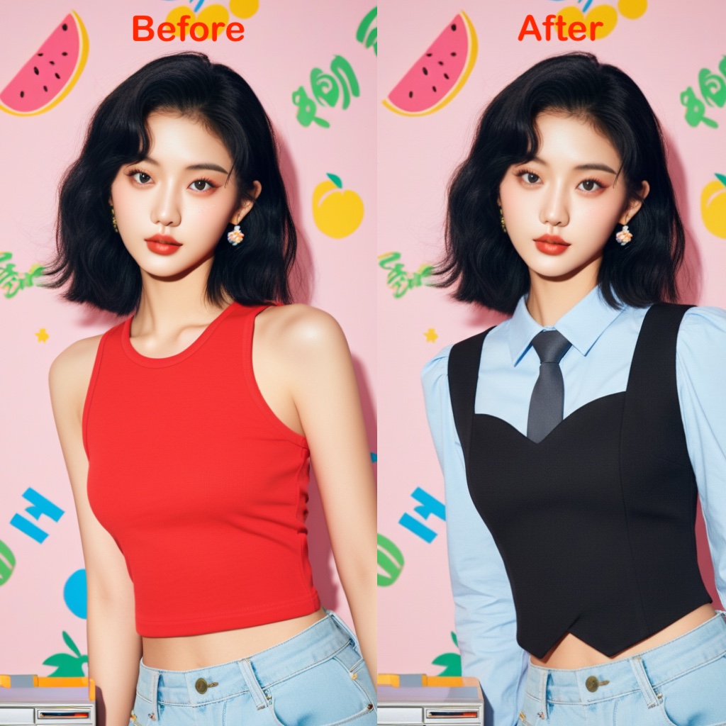 virtual try-on example